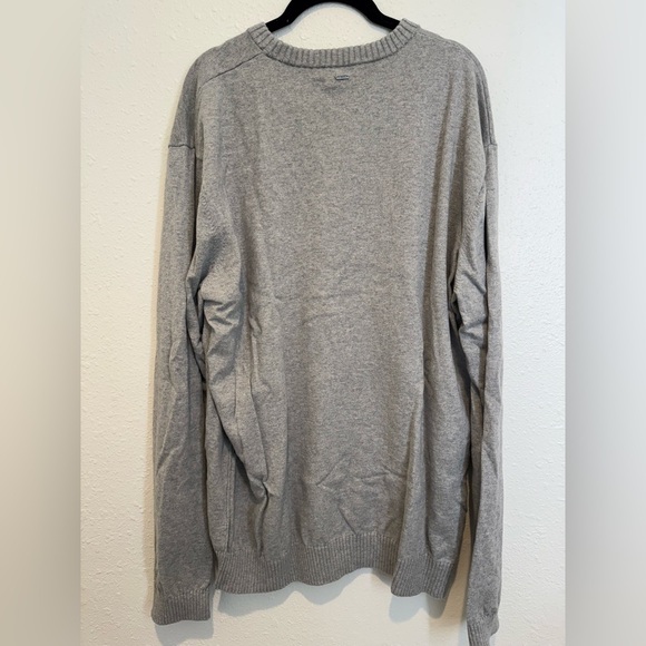 Vuori Gray Men's Cotton/Cashmere Sweater - Sz 2XL - Picture 2 of 6
